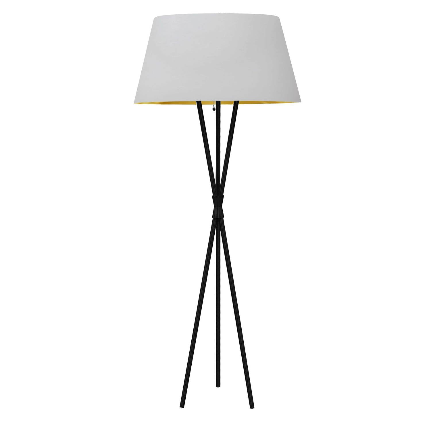 Dainolite Ltd - GAB-601F-MB-692 - One Light Floor Lamp - Gabriela - Black