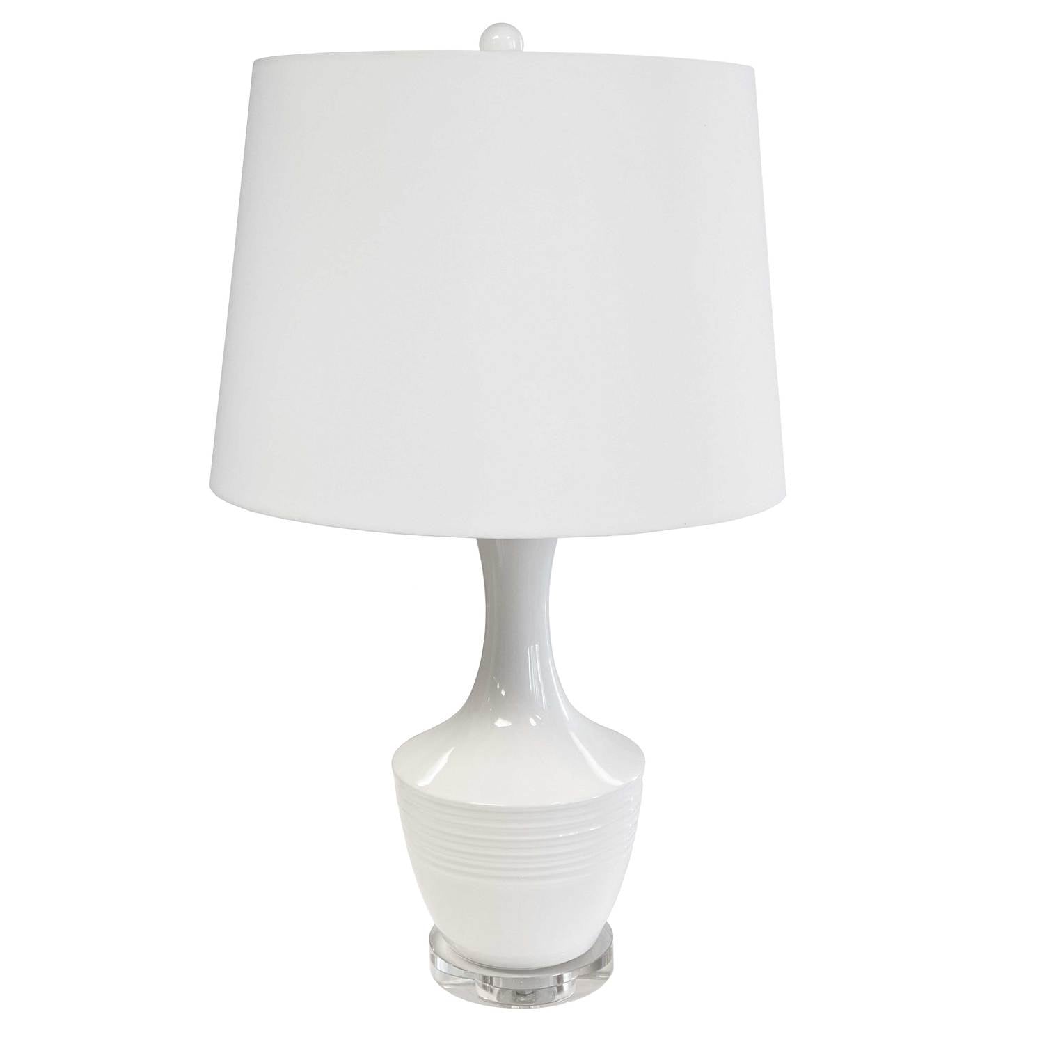 Dainolite Ltd - GOL-271T-WH - One Light Table Lamp - Goliath - White