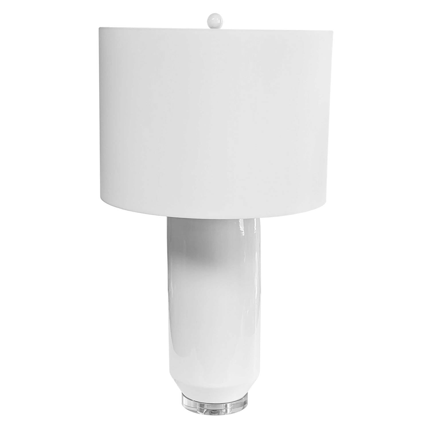 Dainolite Ltd - GOL-301T-WH - One Light Table Lamp - Goliath - White