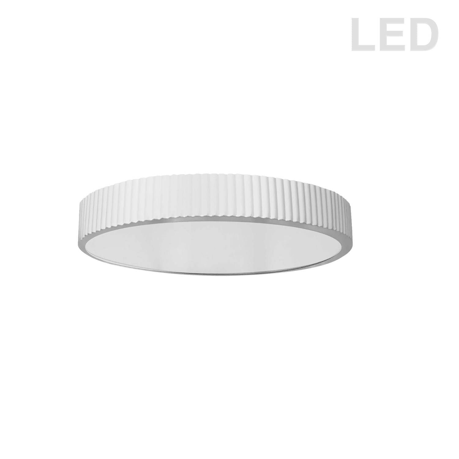 Dainolite Ltd - NBO-1830LEDFH-MW - LED Flush Mount - Nabisco - White