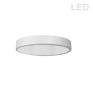 Dainolite Ltd - NBO-1830LEDFH-MW - LED Flush Mount - Nabisco - White