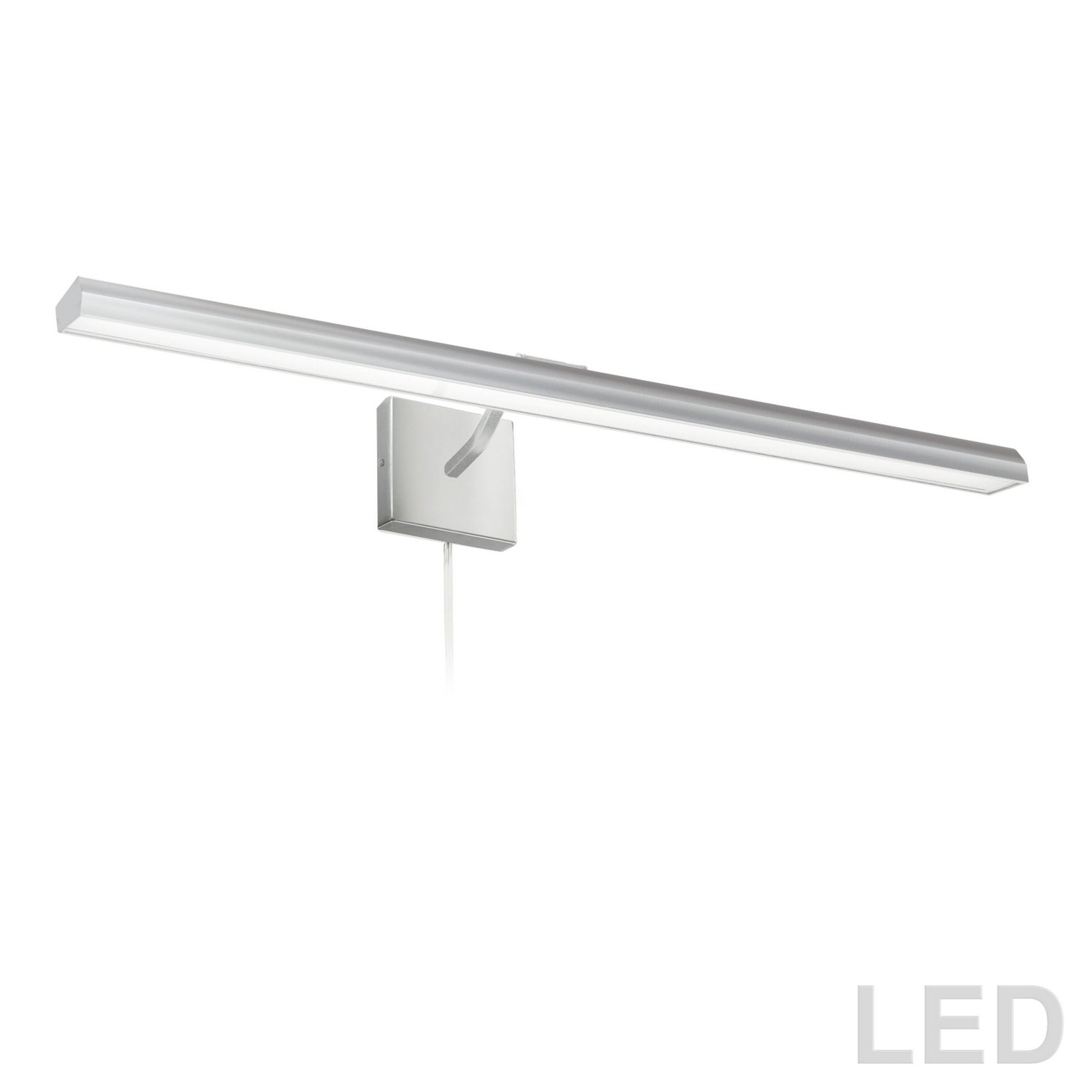 Dainolite Ltd - PIC222-32LED-SC - LED Picture Light - Leonardo - Satin Chrome