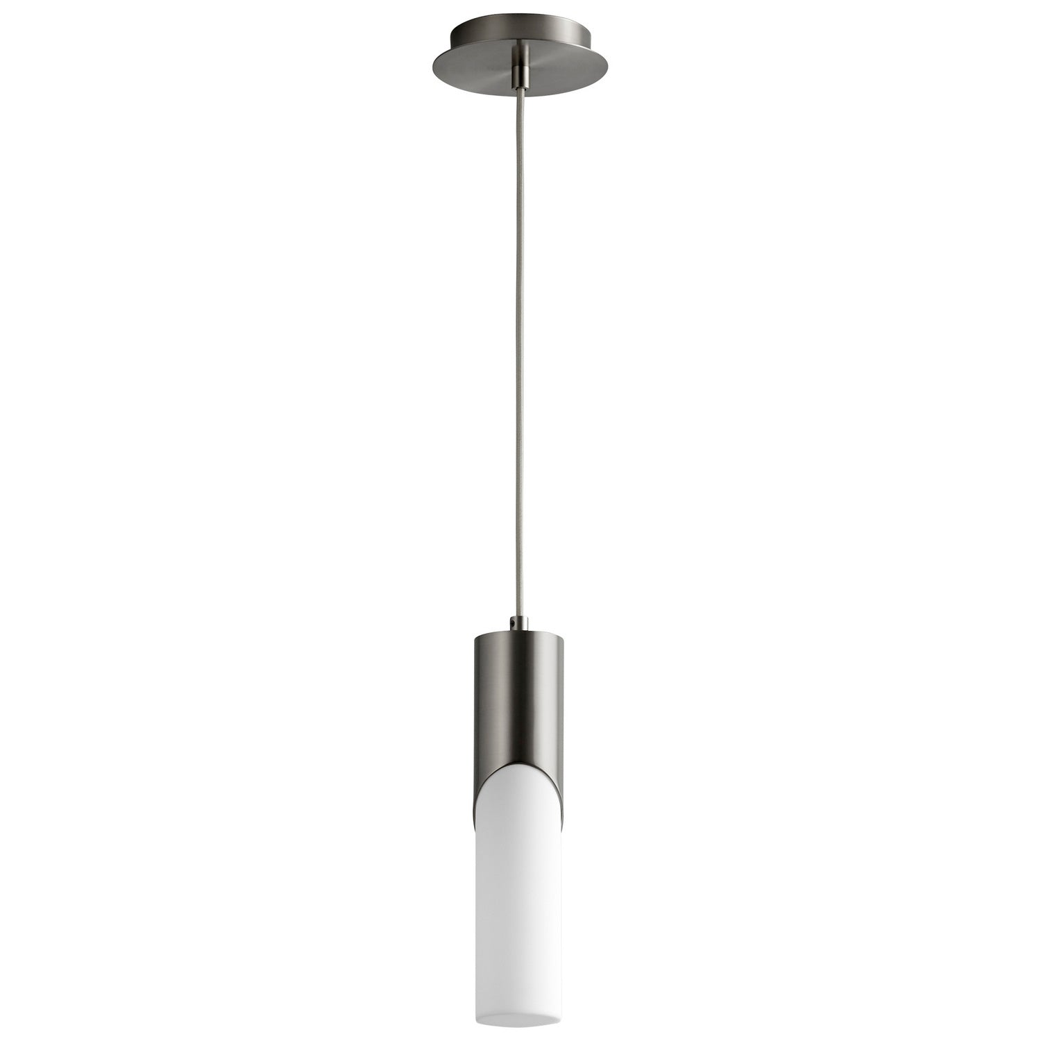 Oxygen - 3-668-224 - LED Pendant - Ellipse - Satin Nickel