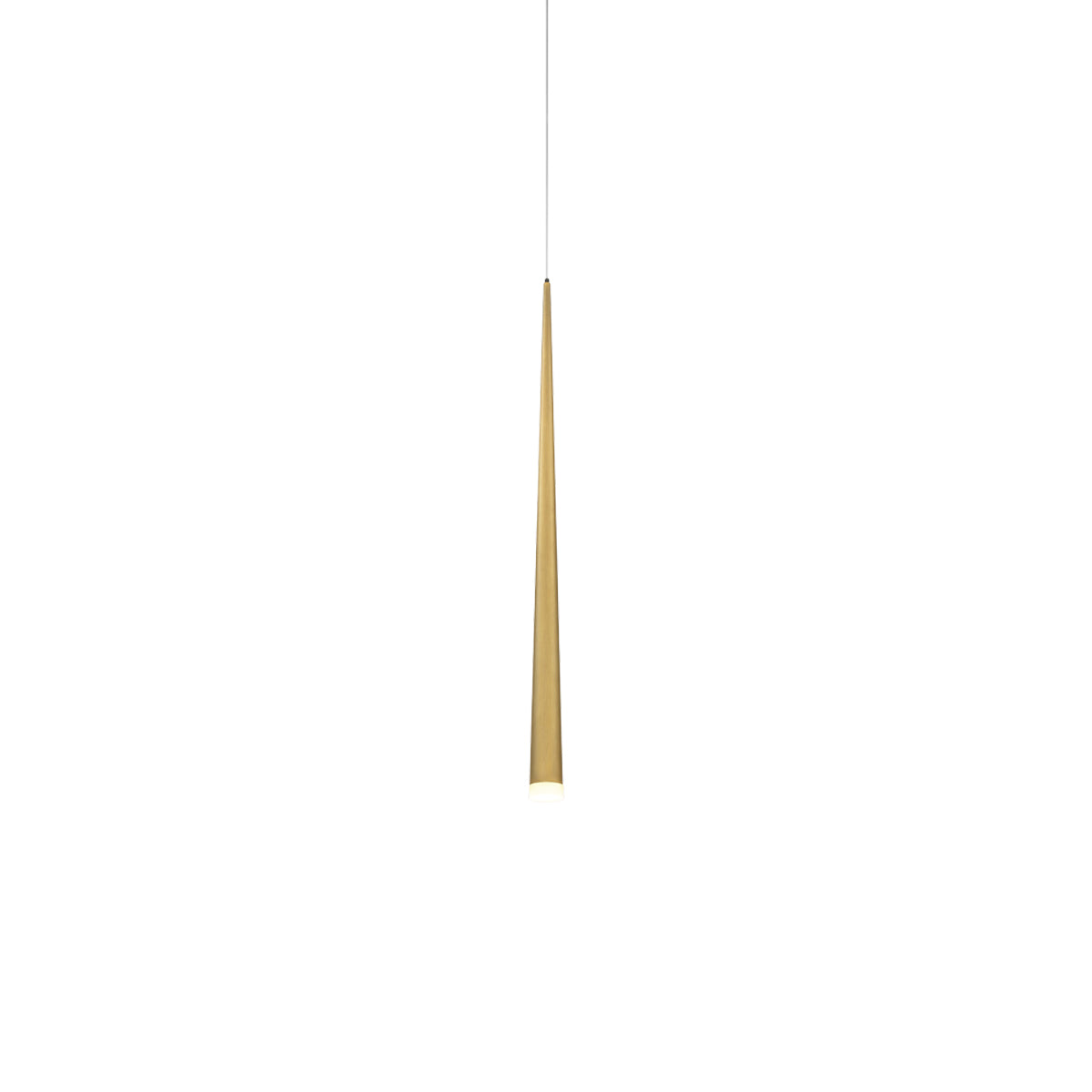 Modern Forms - PD-41737-AB - LED Mini Pendant - Cascade - Aged Brass