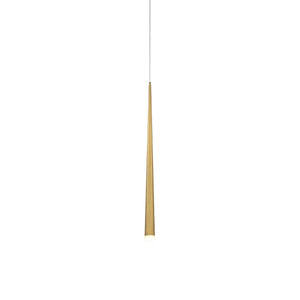 Modern Forms - PD-41828-AB - LED Mini Pendant - Cascade - Aged Brass