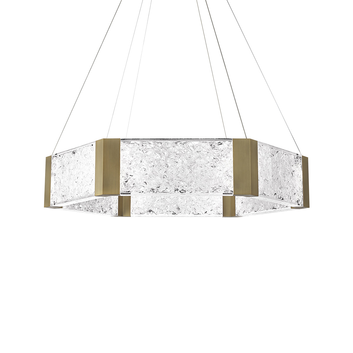 Modern Forms - PD-76034-AB - LED Chandelier - Forever - Aged Brass