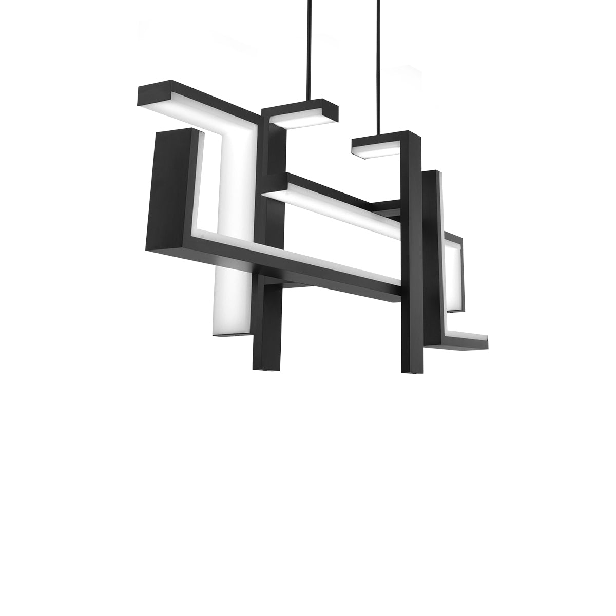 Modern Forms - PD-80056-BK - LED Linear Pendant - Jackal - Black