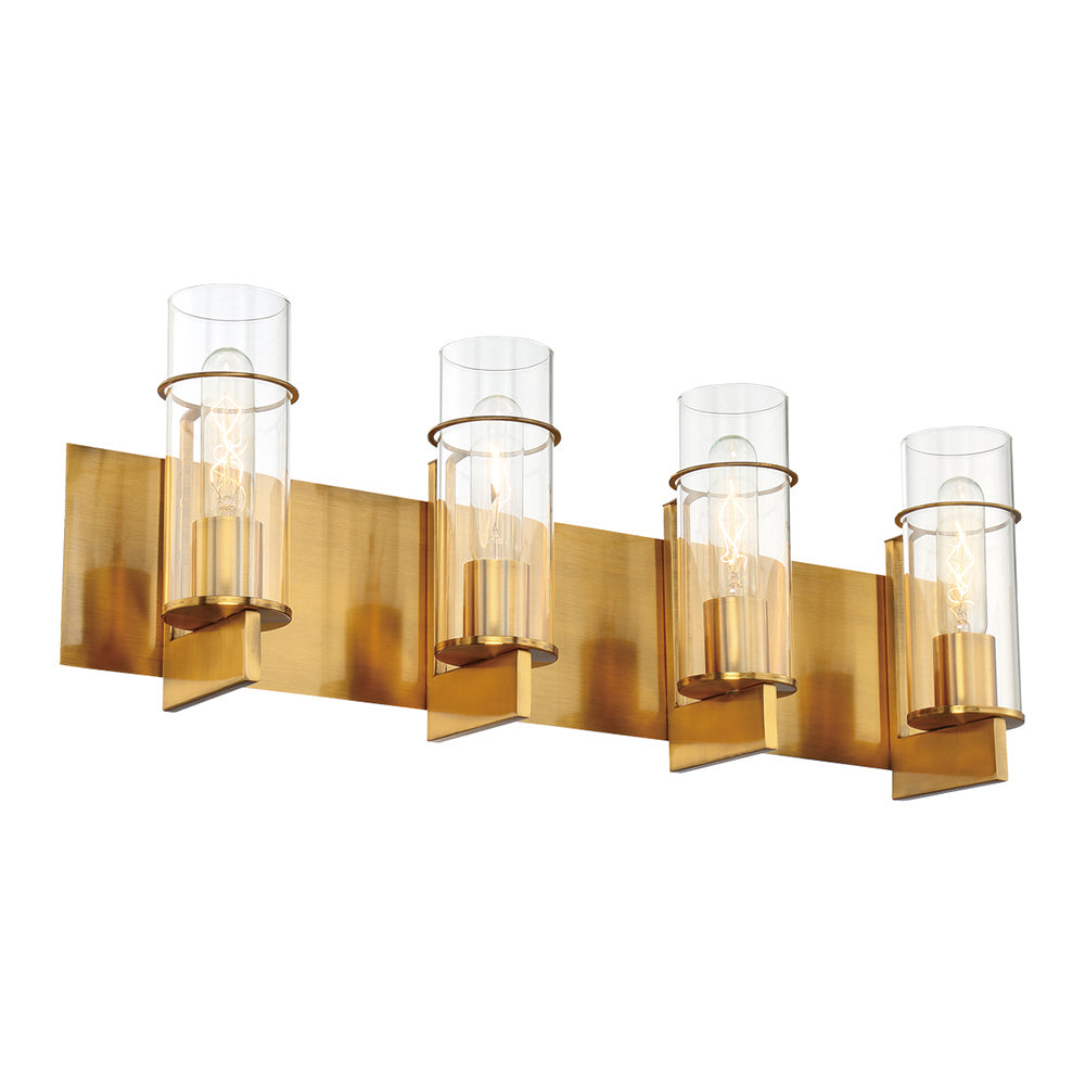 Eurofase - 34135-047 - Four Light Bathbar - Pista - Gold