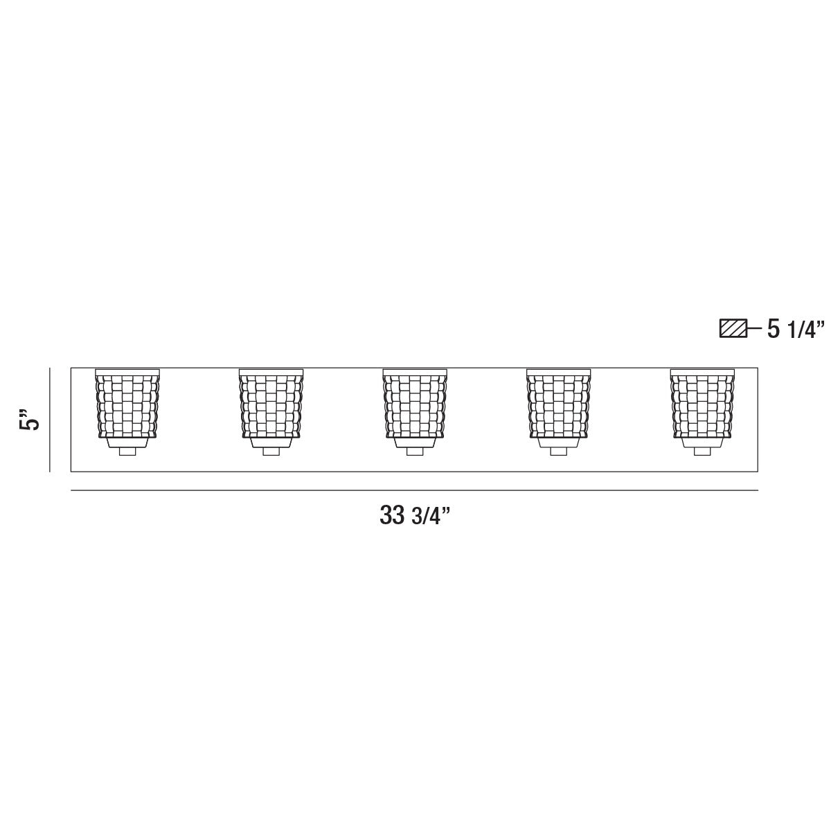 Eurofase - 35649-014 - LED Bathbar - Banbury - Chrome