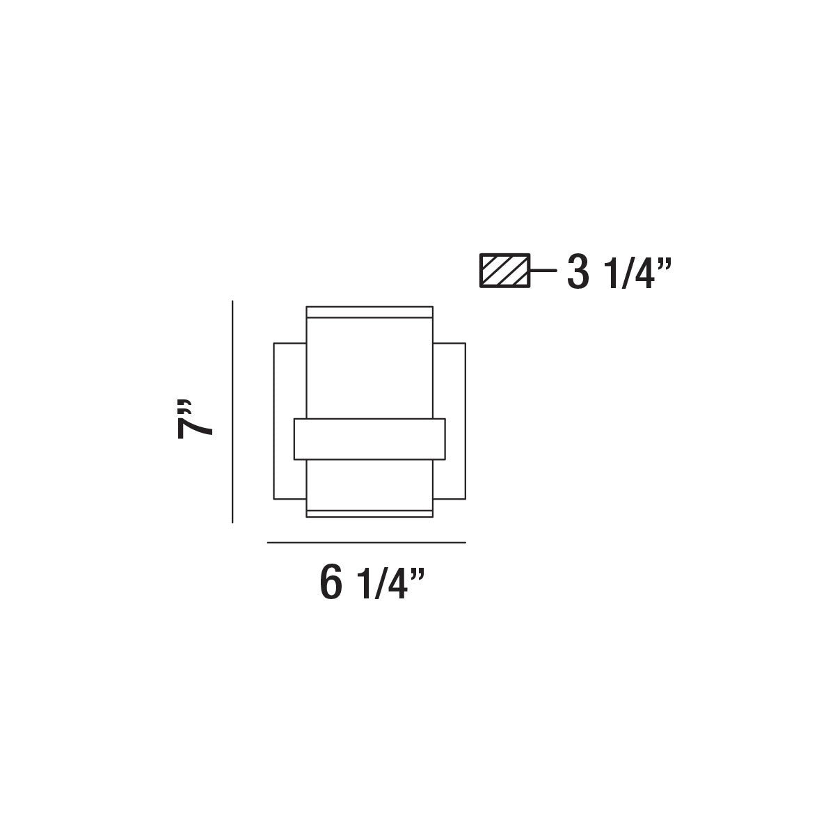 Eurofase - 35654-018 - CAMBRIDGE,1LT LED SCONCE,CHR - CAMBRIDGE - Chrome