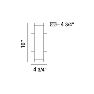 Eurofase - 35688-013 - LED Wall Sconce - Seaton - Chrome