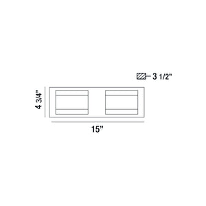 Eurofase - 35697-015 - LED Bathbar - Nelson - Chrome