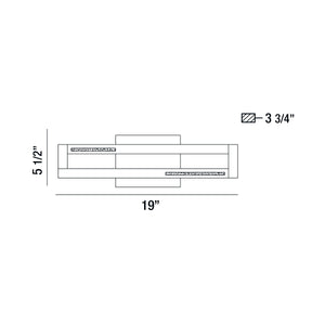 Eurofase - 35730-019 - LED Bathbar - Clinton - Chrome