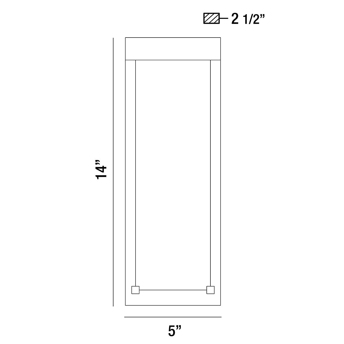 Eurofase - 35887-010 - KABO-OD-14IN-BK-CL - KABO - Black