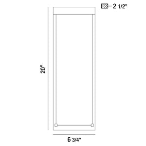 Eurofase - 35888-017 - KABO-OD-20IN-BK-CL - KABO - Black