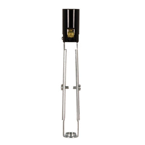 Satco - 80-1089 - Phenolic Candelabra Sockets With Paper Liner - Black
