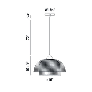 Eurofase - 35945-017 - LED Pendant - Kenmore - Black