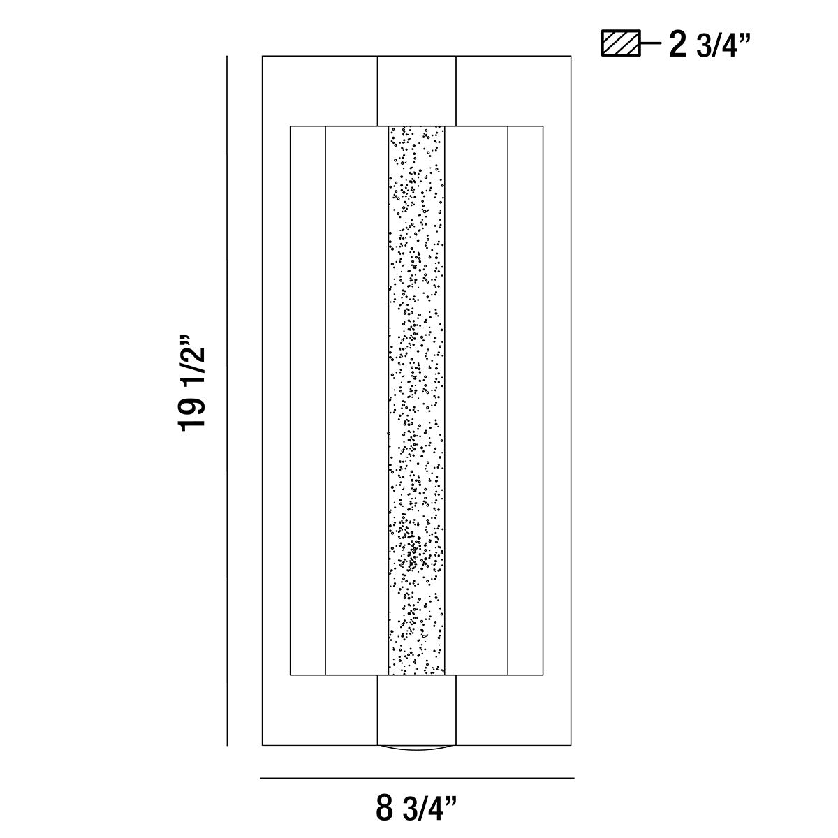 Eurofase - 35947-011 - LED Outdoor Wall Mount - Hanson - Black