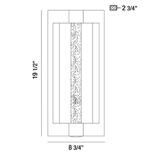 Eurofase - 35947-011 - LED Outdoor Wall Mount - Hanson - Black