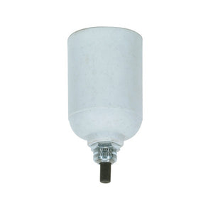 Satco - 80-1157 - Porcelain Bottom Turn Knob Socket - Porcelain