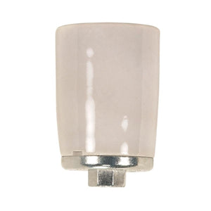 Satco - 80-1307 - 3-Way Keyless Porcelain Mogul Socket - Glazed