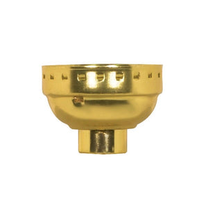 Satco - 80-1438 - Cap With Paper Liner - Polished Brass