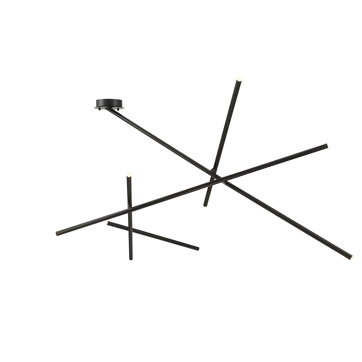 Eurofase - 36249-015 - CROSSROADS-FM-9LT-57IN-BK - CROSSROADS - Black