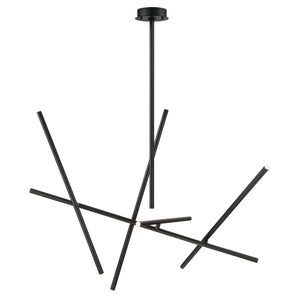 Eurofase - 36250-011 - CROSSROADS-CHD-10LT-47IN-BK - CROSSROADS - Black