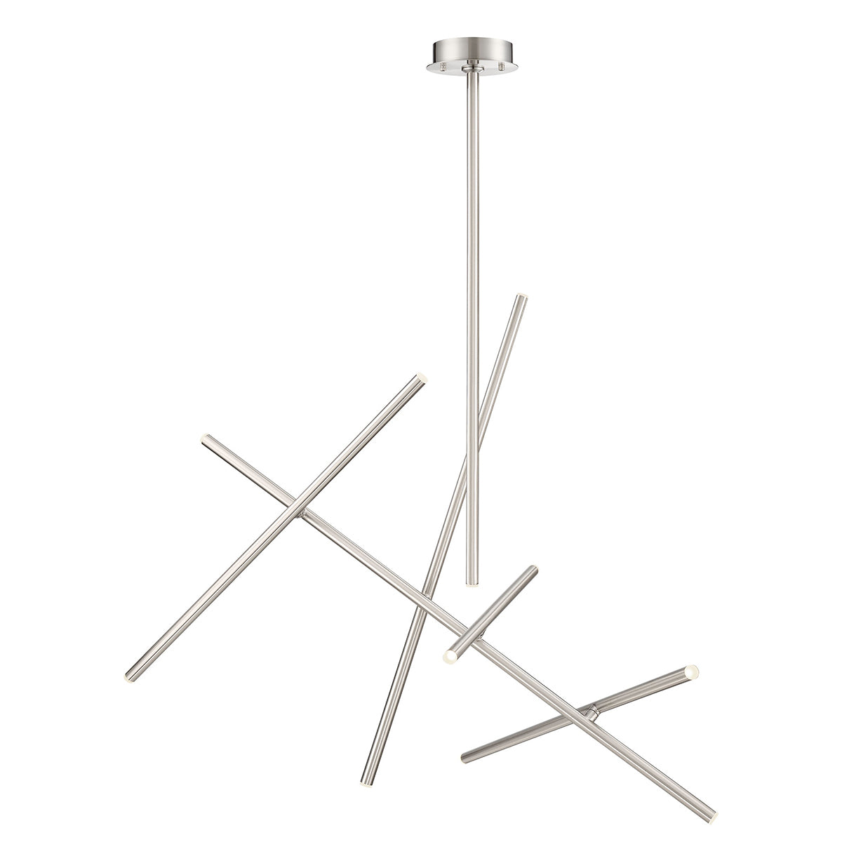 Eurofase - 36250-028 - LED Chandelier - Crossroads - Satin Nickel