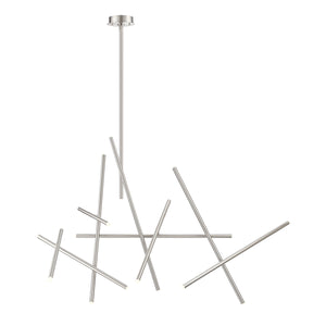 Eurofase - 36251-025 - LED Chandelier - Crossroads - Satin Nickel