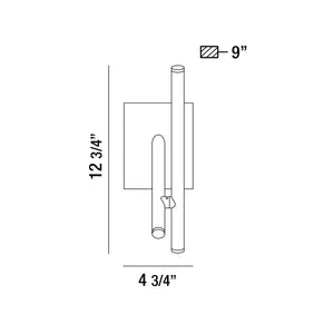 Eurofase - 36252-022 - LED Wall Sconce - Crossroads - Satin Nickel