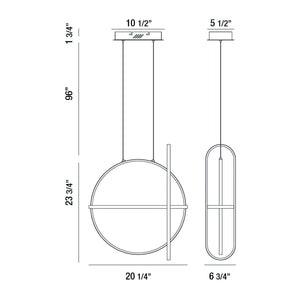 Eurofase - 37035-020 - LED Chandelier - Berkley - Stain Gold