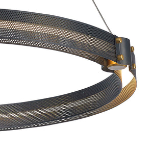 Eurofase - 37056-018 - ADMIRAL-CHD-3LT-62IN-GBM - ADMIRAL - Gold-Black