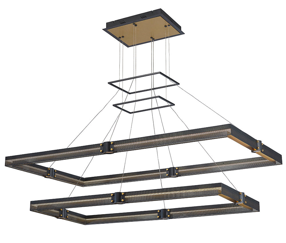 Eurofase - 37061-012 - LED Chandelier - Admiral - Matte Black/Gold