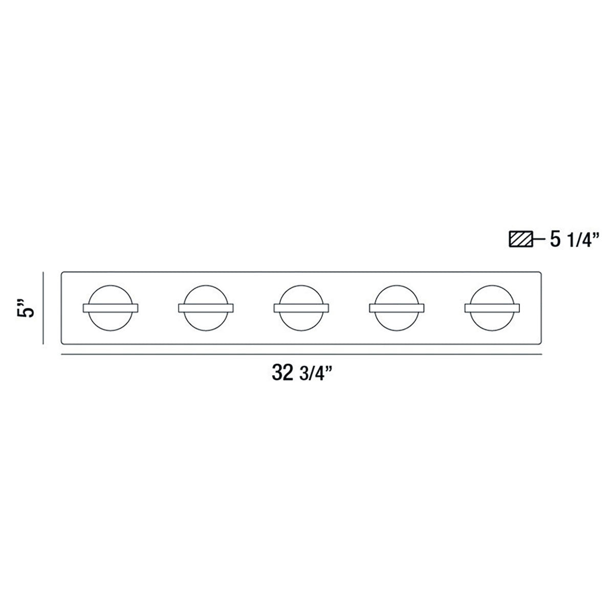 Eurofase - 37071-028 - RYDER-VAN-5LT-GD-CL - RYDER - Gold