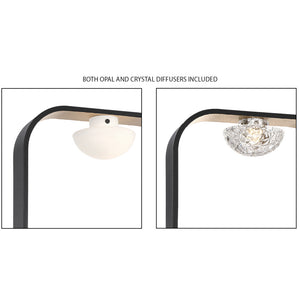 Eurofase - 37076-016 - DAGMAR-WSC-14IN-GBM-CL - DAGMAR - Gold-Black