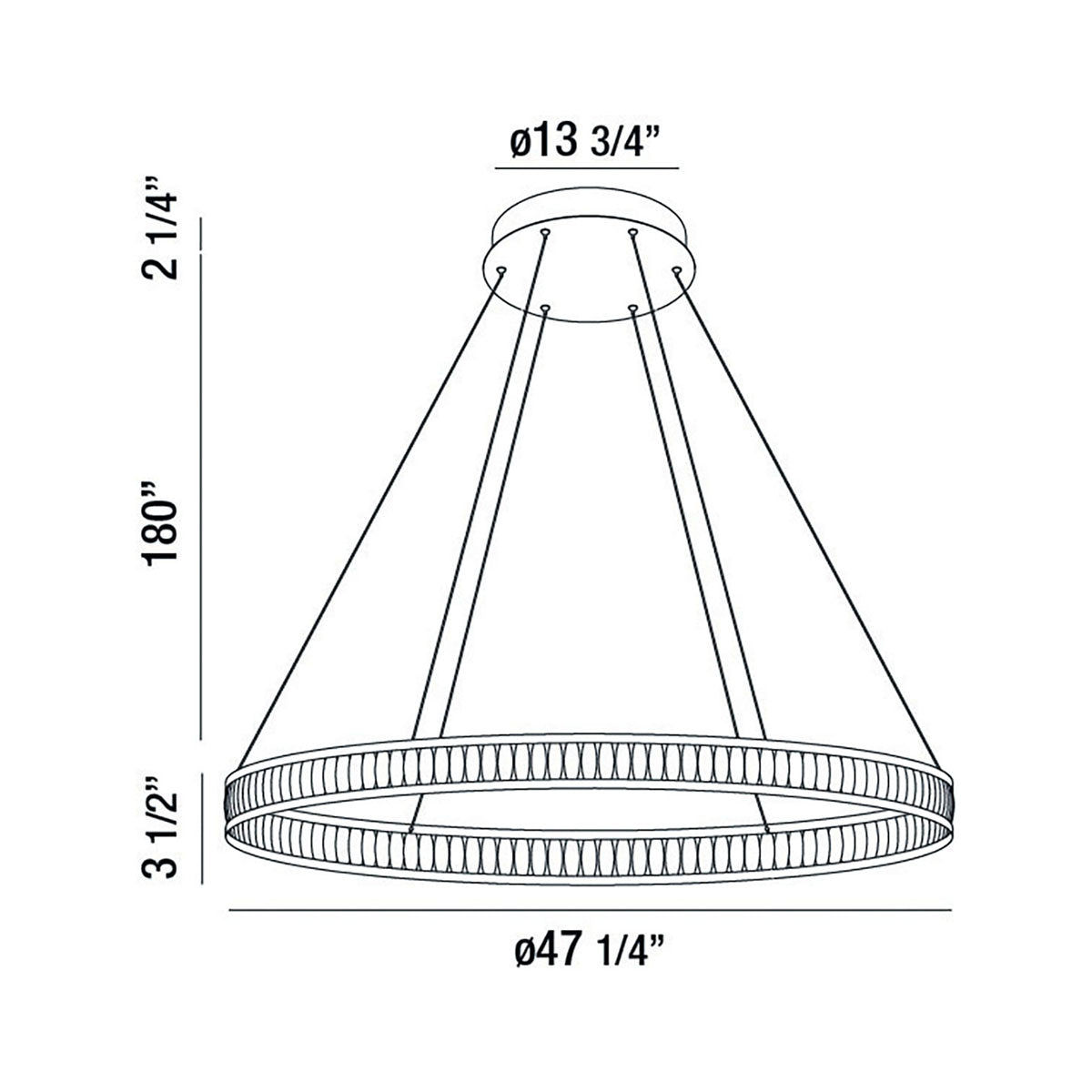 Eurofase - 37092-016 - LED Chandelier - Forster - Black