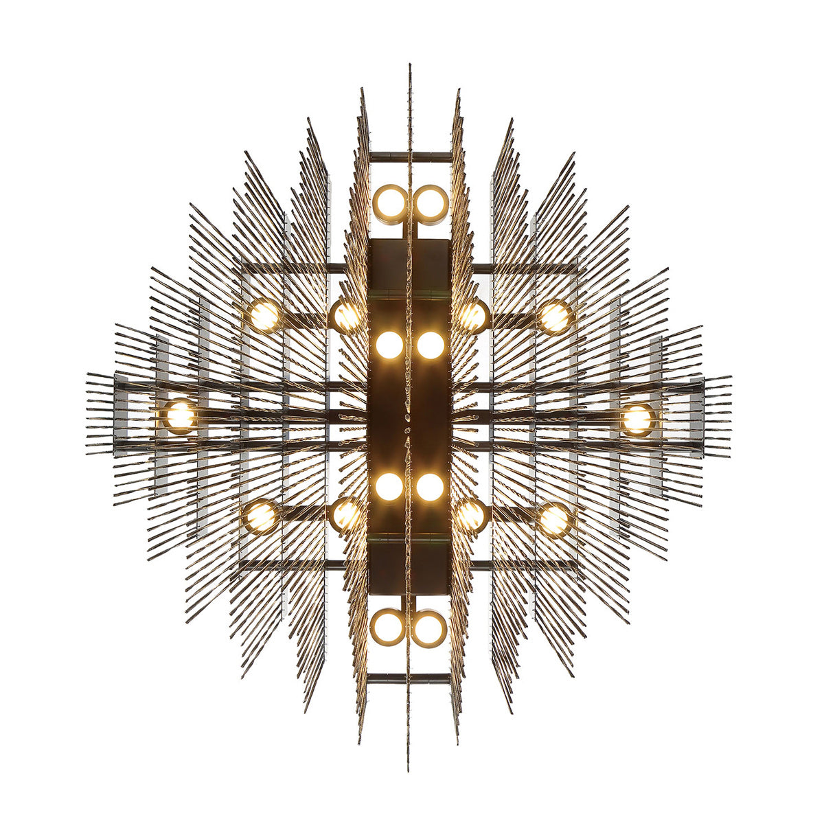 Eurofase - 37095-017 - LED Chandelier - Bloomfield - Antique Brush Gold