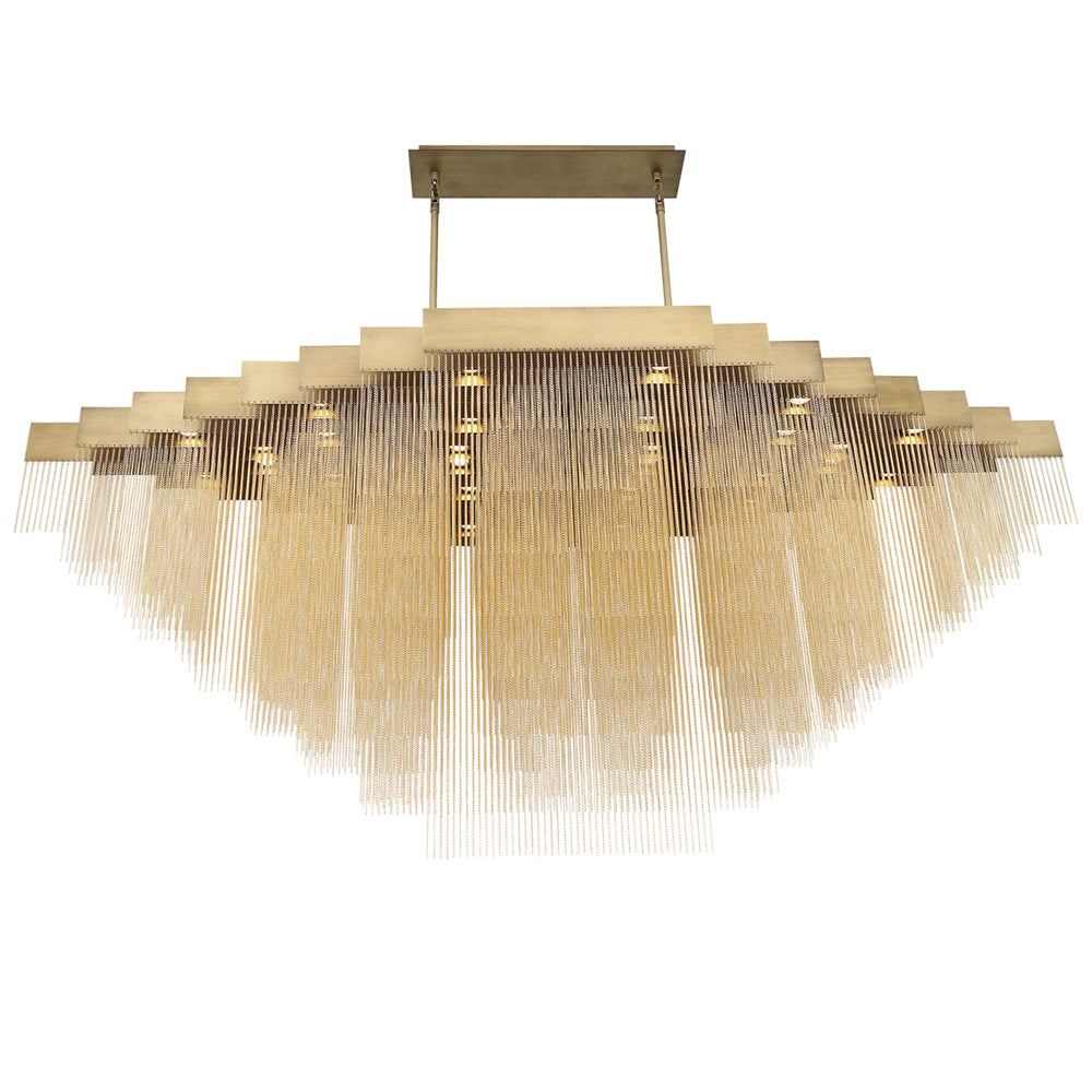 Eurofase - 37097-011 - LED Chandelier - Bloomfield - Antique Brush Gold