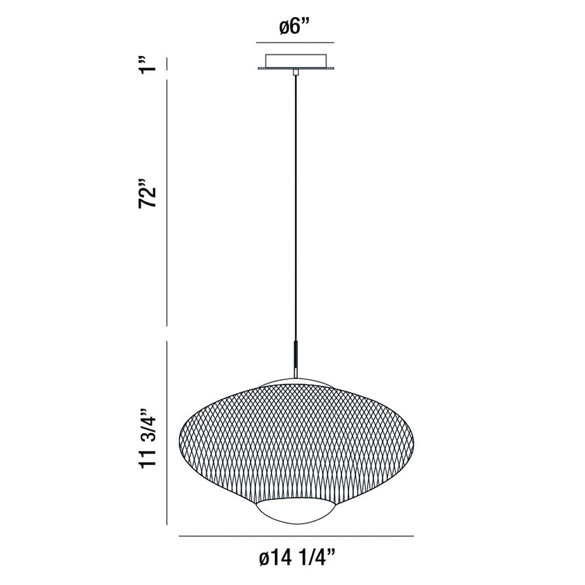 Eurofase - 37106-010 - LED Pendant - Park - Black