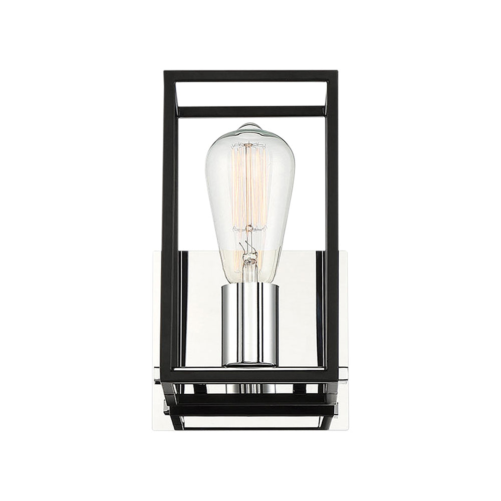 Eurofase - 37115-012 - One Light Wall Sconce - Stafford - Chrome/Black