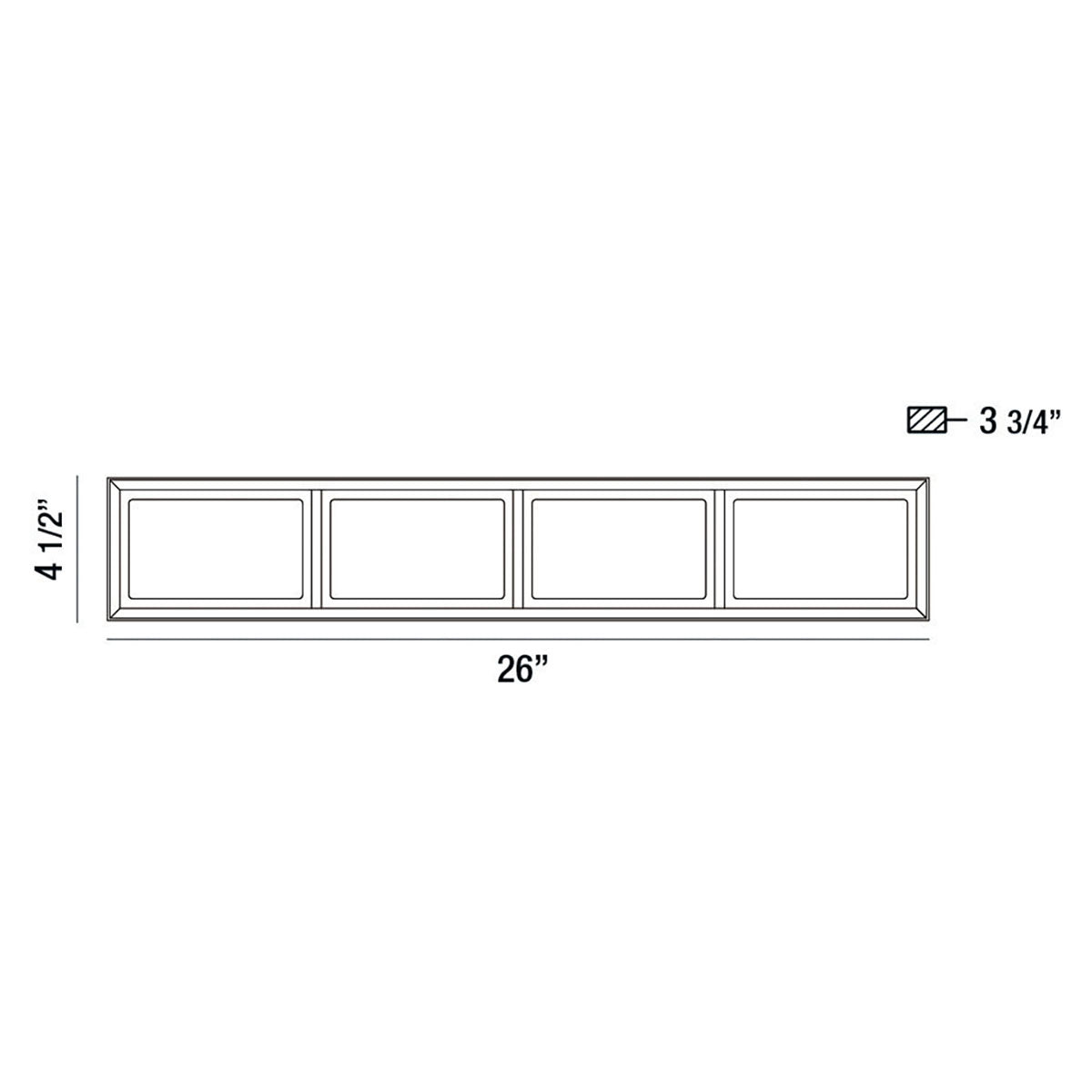 Eurofase - 37127-015 - LED Bathbar - Tamar - Black