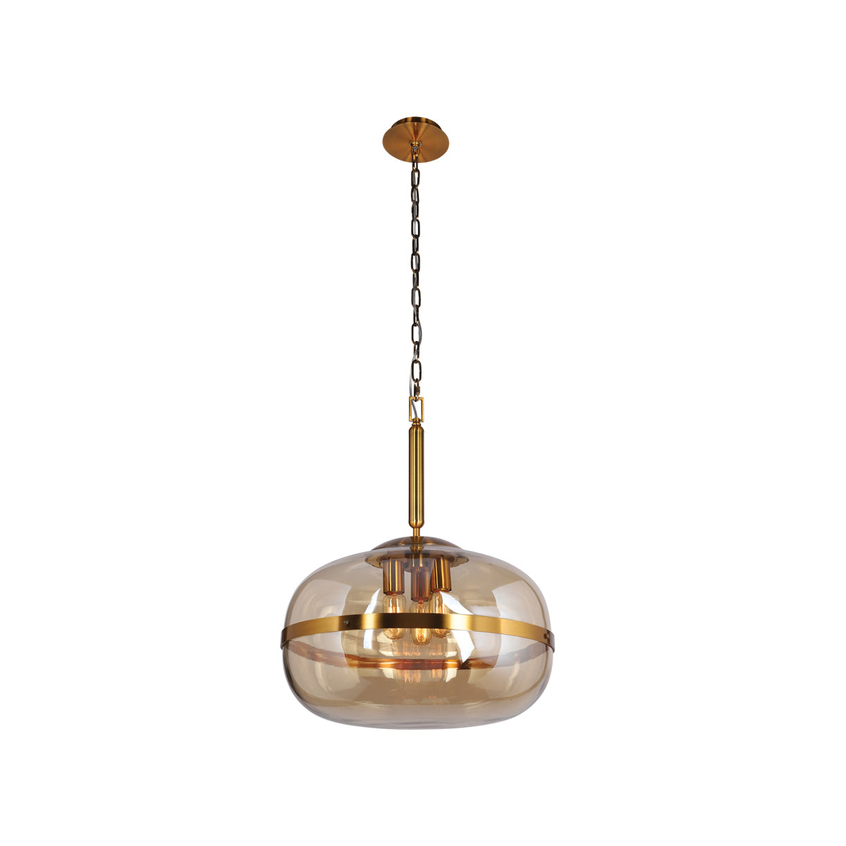 Eurofase - 37198-015 - NOTTINGHAM-PEN-24IN-BR-AM - NOTTINGHAM - Brass