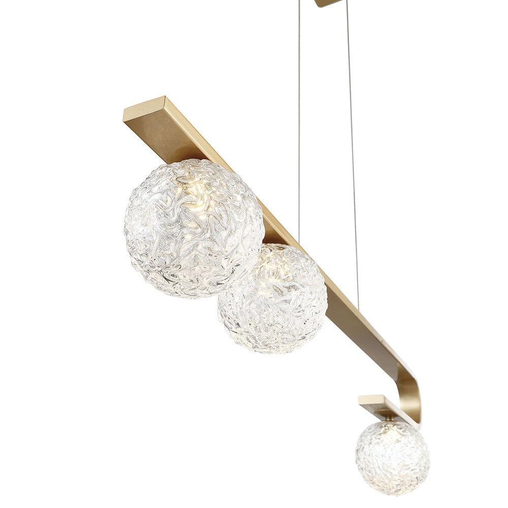 Eurofase - 37350-017 - PHILLIMORE-CHD-3LT-32IN-GD-CL - PHILLIMORE - Gold