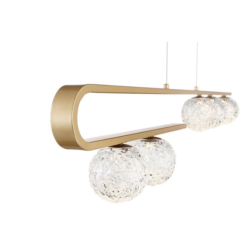 Eurofase - 37351-014 - PHILLIMORE-CHD-5LT-45IN-GD-CL - PHILLIMORE - Gold