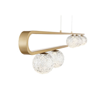 Eurofase - 37351-014 - PHILLIMORE-CHD-5LT-45IN-GD-CL - PHILLIMORE - Gold