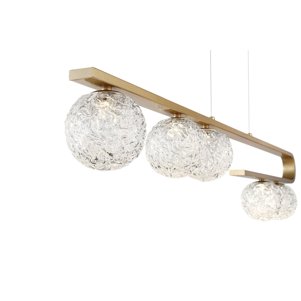 Eurofase - 37351-014 - PHILLIMORE-CHD-5LT-45IN-GD-CL - PHILLIMORE - Gold