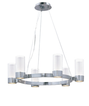 Maxim - 23077CLFTPC/BUL - LED Chandelier - Silo - Polished Chrome