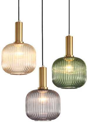 A Touch Of Design - CL1016160 - One Light Pendant - Wynn - Brass/Cognac