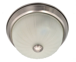 A Touch Of Design - GC1092N1 - One Light Flush Mount - Melrose - Satin Nickel